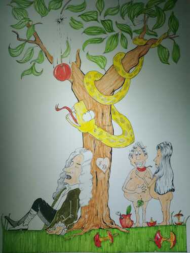 Cartoon: La gravedad de no conocer (medium) by Flores tagged neutow