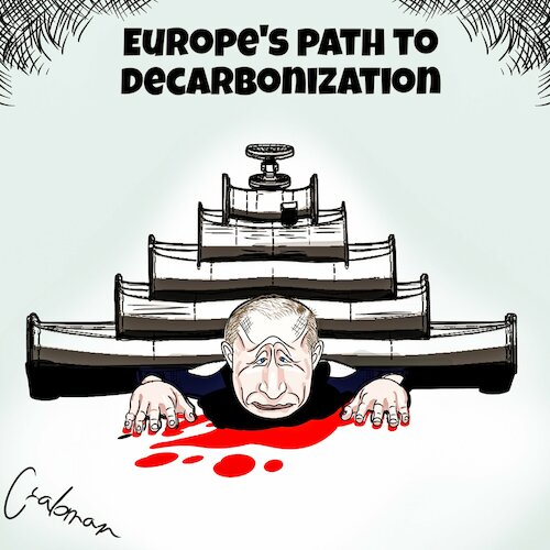 Cartoon: Putins war (medium) by Crabman tagged russia,ukraine