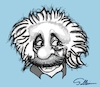 Cartoon: Albert Einstein (small) by sally cartoonist tagged albert,einstein