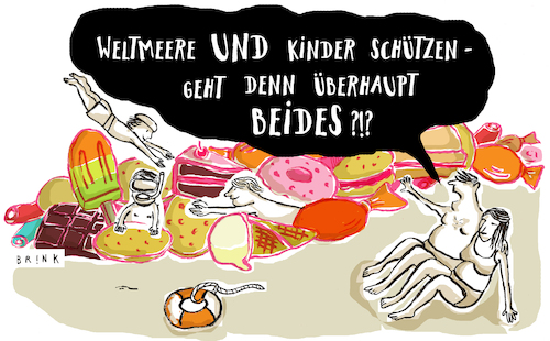 Cartoon: GEHT BEIDES?!? (medium) by ALIS BRINK tagged süßigkeiten,hochsee,wltmeere,meer,ozean,gesund,krank,kinder,kinderschutz,strand,verschmutzung,süßigkeiten,hochsee,wltmeere,meer,ozean,gesund,krank,kinder,kinderschutz,strand,verschmutzung