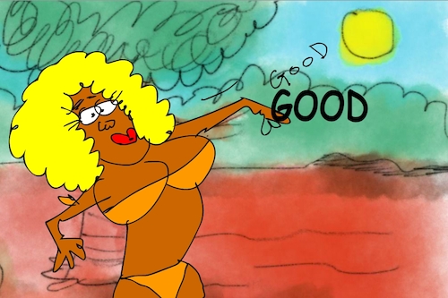 Cartoon: banana issue part6 (medium) by sal tagged cartoon,sal