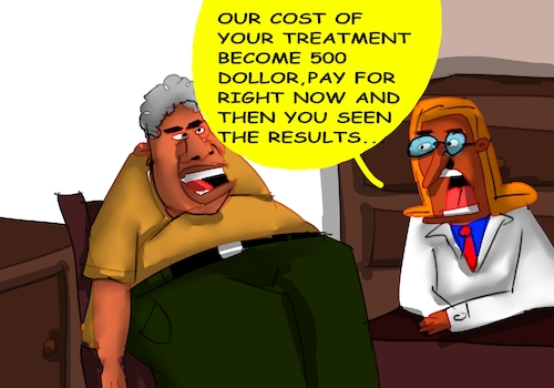 Cartoon: DR SMILE FARTOV 2 (medium) by sal tagged cartoon