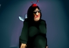 Cartoon: MISS FLYS OCEANS (small) by sal tagged cartoon