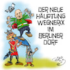 Cartoon: Der neue Berliner Häuptling (small) by pefka tagged wegner,kai,afd,majestix,asterix,gallien,rom