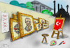Cartoon: Inflation Deflation in Turkiye (small) by pefka tagged kemal,erdogan,turkey,türkiye