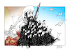 Cartoon: The Shadow of Bin Laden (small) by Grethen tagged kabul,afganisthan,taliban,bin,laden,terror