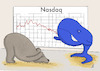 Cartoon: Kotau vor DeepSeek (small) by Gabi Horvath tagged ki,deepseek,china,usa,technologie,börse,chatgpt