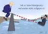 Cartoon: Hebelgesetz (small) by Gabi Horvath tagged trump,usa,iran,straße,hormus,gesperrt,krieg,nahost