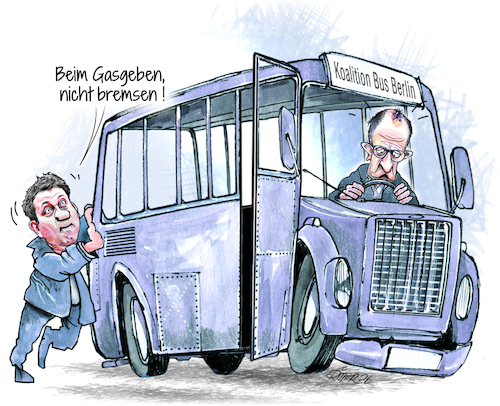 Cartoon: Koalition (medium) by Ritter-Cartoons tagged regierung,spd,cdu,pressekarikaturen,und,cartoons,von,berthold,ritter,facebook,seite,ritterkarikaturen,regierung,spd,cdu,pressekarikaturen,und,cartoons,von,berthold,ritter,facebook,seite,ritterkarikaturen