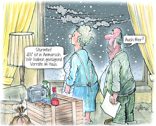 Cartoon: Sturmtief Elli (medium) by Ritter-Cartoons tagged sturmtief,elli,berthold,ritter,presse,cartoons,karikaturen,sturmtief,elli,berthold,ritter,presse,cartoons,karikaturen