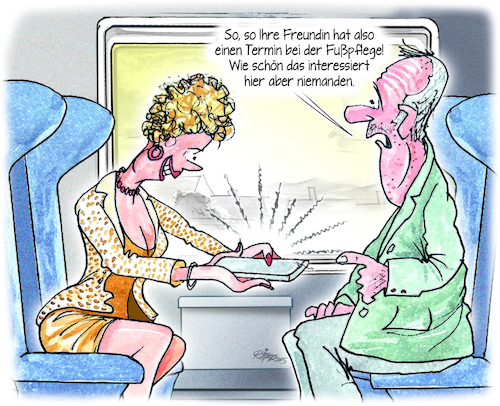 Cartoon: Telefonitis (medium) by Ritter-Cartoons tagged volkskrankheit,handy,neurose,volkskrankheit,handy,neurose
