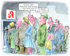 Cartoon: Apothekennotstand (small) by Ritter-Cartoons tagged lieferengpässe