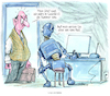 Cartoon: Einsen und Nullen (small) by Ritter-Cartoons tagged ki,pressekarikaturen,und,cartoons,von,berthold,ritter,bei,facebook,unter,ritterkarikaturen