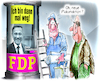 Cartoon: FDP (small) by Ritter-Cartoons tagged fdp,lindner