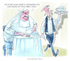 Cartoon: Restaurantbesuch (small) by Ritter-Cartoons tagged ki,pressekarikaturen,und,cartoons,von,berthold,ritter,bei,facebook,unter,ritterkarikaturen