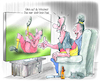 Cartoon: Weichei (small) by Ritter-Cartoons tagged fußball,wm,pressekarikaturen,und,cartoons,von,berthold,ritter,bei,facebook,unter,ritterkarikaturen