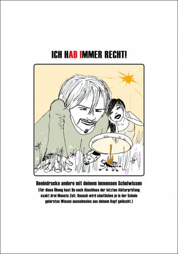 Cartoon: wissenschaft (medium) by armella tagged wissenschaft