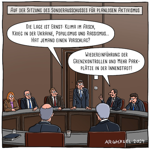 Cartoon: Grenzkontrollen und Parkplaetze (medium) by Arghxsel tagged politik,innenpolitik,klimawandel,klima,flugzeug,auto,verbrenner,kreuzfahrten,populismus,rassismus,parkplätze,umweltschutz,krieg,hunger,armut,grenzkontrollen,ukraine,impfungen,politik,innenpolitik,klimawandel,klima,flugzeug,auto,verbrenner,kreuzfahrten,populismus,rassismus,parkplätze,umweltschutz,krieg,hunger,armut,grenzkontrollen,ukraine,impfungen