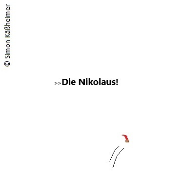 Cartoon: Die ... (medium) by Flymon tagged laus,nikolaus,insekt