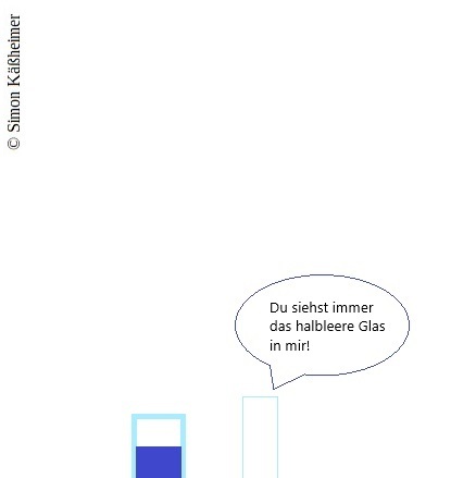 Cartoon: Glasdifferenzen (medium) by Flymon tagged glas,gläser