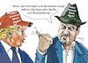 Cartoon: Größenwahn 26 (small) by Rudissketchbook tagged trump,venezuela,grönland,söder,bayern,größenwahn,berlin,saarland,brandenburg