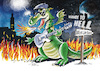 Cartoon: Highway to Hell (small) by Rudissketchbook tagged work,life,balance,quality,time,sabatical,me,generation