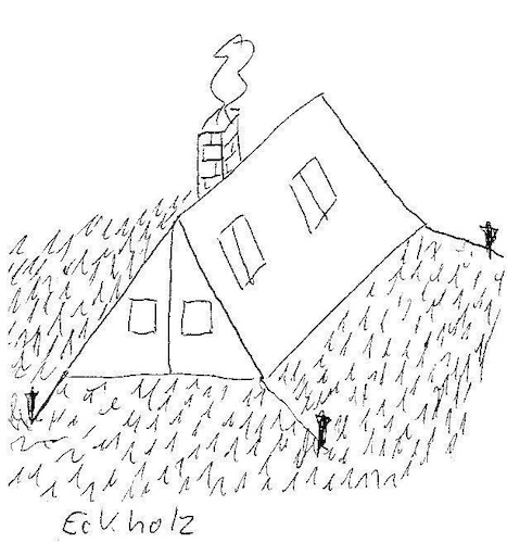 Cartoon: Zelt... (medium) by Sven1978 tagged zelt,nonsens,schornstein,rauch