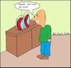 Cartoon: Leck mich am Arsch... (small) by Sven1978 tagged nonsens