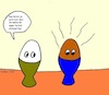 Cartoon: Stinkend faul... (small) by Sven1978 tagged eier,faulheit,gestank