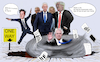 Cartoon: Flutsch und weg (small) by SchmidtFineArt tagged trump,epstein,musk,skandal,anderw,kriese,usa,demokratie,cartoon,kunst,satire,art,humor,zeichnung,zeichnen,politik,politiker,großbritannien