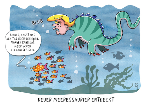 Cartoon: Meeressaurier (medium) by Rebecca-Meyer tagged neuer,meeressaurier,trump,gesicht,oranger,schopf,meeresoberfläche,forscherboot,megafon,blubblasen,schwarmfische,fischmutter,fischkinder,dialog,sprechblase,ironie,satire,karikatur,entdeckung,panik,humor,zeitgeschichte,politik,ozean,unterwasserszene,komischer,blick,finale,pointe,neuer,meeressaurier,trump,gesicht,oranger,schopf,meeresoberfläche,forscherboot,megafon,blubblasen,schwarmfische,fischmutter,fischkinder,dialog,sprechblase,ironie,satire,karikatur,entdeckung,panik,humor,zeitgeschichte,politik,ozean,unterwasserszene,komischer,blick,finale,pointe