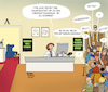 Cartoon: Das Zauberwort (small) by Karl Berger tagged gesundheitswesen,arzt,patienten,wartezeit,zweiklassenmedizin,kassenärzte,fachärztemangel