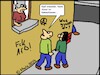 Cartoon: Eulenschiessen... (small) by Stiftewürger tagged respektllosigkeit,jugend,gesellschaft,oma,männer,jungen,frechheit,unverschämtheit,sittenlosigkeit,stadtalltag