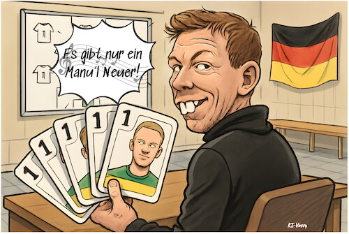 Fest genagelt!