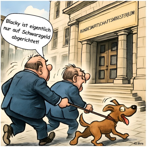 Cartoon: Reiche Geschäfte (medium) by KI-Vossy tagged wirtschaftsministerium,bundeswirtschaftsministerium,verteidigungsminister,guttenberg,katherina,reiche,förderung,konflikt,interessenskonflikt,korruption,ministerium,geschmäckle,familiengeschäfte,family,business,kritik,cdu,bundesregierung,regierung,wirtschaftsministerium,bundeswirtschaftsministerium,verteidigungsminister,guttenberg,katherina,reiche,förderung,konflikt,interessenskonflikt,korruption,ministerium,geschmäckle,familiengeschäfte,family,business,kritik,cdu,bundesregierung,regierung