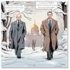 Cartoon: Moskauer Winter (small) by A Human tagged syrien,assad,putin,moskau,russland,kreml,usa,krieg,waffen,bürgerkrieg,dollar,blut,diktator,diktaturen,damaskus