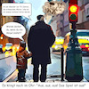 Cartoon: 1954 (small) by ArtyFicial tagged ampel,bern,1954,opa,enkelkind,das,spiel,ist,aus