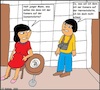 Cartoon: Der Spanner... (small) by Schwabbel tagged voyeurismus,spanner,voyeur,mann,frau,toilette,gesellschaft,delikt,straftat