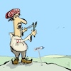 Cartoon: Lebanon end of ceasefire (small) by siralha tagged lebanon,ceasefire,israel,war,hezbollah