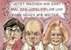 Cartoon: Jodeldiplom für Regierung (small) by goechtcartoon tagged jodeldiplom,spd,regierungskrise