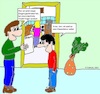 Cartoon: Mieses Zeugnis... (small) by SMK tagged zeugnis,eltern,schule,erziehung,bildung,junge,vater,sohn