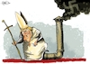 Cartoon: Ser Papa (small) by Mongo tagged ia,trump,papa,vaticano