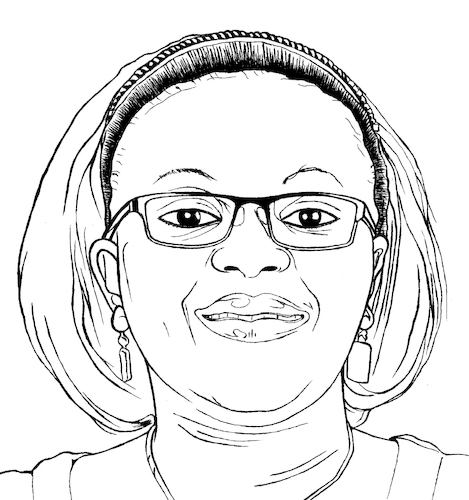 Cartoon: Megabyte (medium) by Aiko tagged rwenzori,mukonjo,kasese,rwenzururu