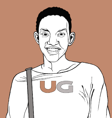 Cartoon: United Gombololas (medium) by Aiko tagged ug,fille,mutoni,life,comedy,jokes