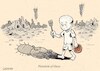 Cartoon: Handala of Gaza (small) by Ahmad Qaddura tagged handala