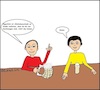 Cartoon: Eigentlich... (small) by Kritzelhonk tagged eigentlich,kinder,alkohol,cartoon,kneipe,bar,jugendschutz,gesetze