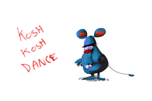 Cartoon: THE KOSH KOSH RATE (medium) by Al-Mousawi79 tagged cartoon,kosh