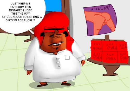 Cartoon: MR. MISTAKES (medium) by Mousawi tagged cartoon