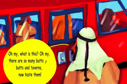 Cartoon: abo dibs (medium) by Mousawi tagged cartoon