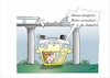 Cartoon: Bitte wenden (small) by Bernd Eisert tagged auto,brücke,unfall,navi,rat